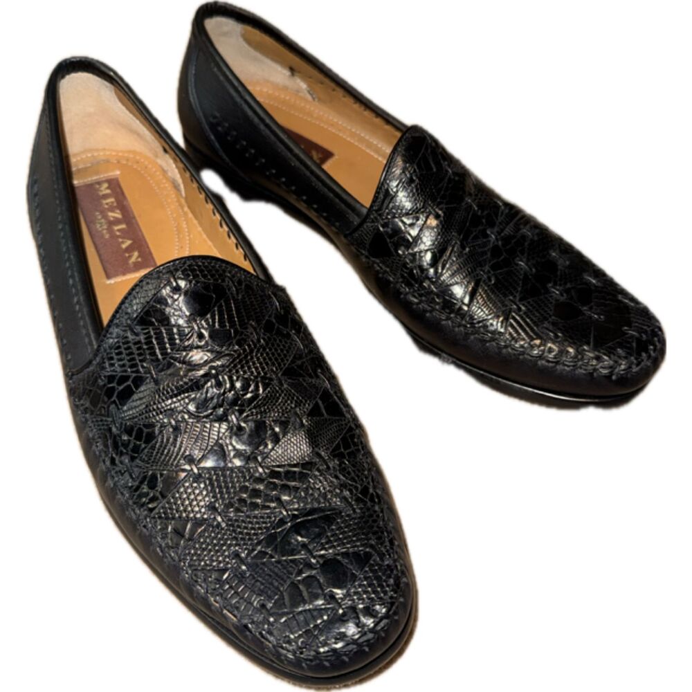 Mezlan Crocodile Loafer Men's sz 9
